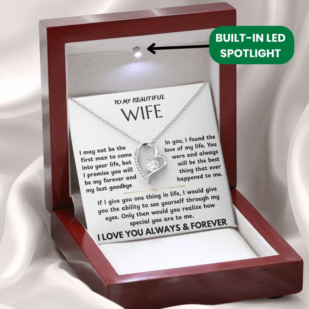 To My Beautiful Wife - Forever Love Personalized Gift Set - FG00069