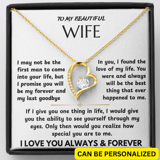To My Beautiful Wife - Forever Love Personalized Gift Set - FG00069