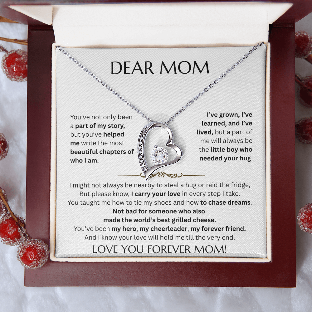 Dear Mom -From Son - Forever Love Necklace - FG0048