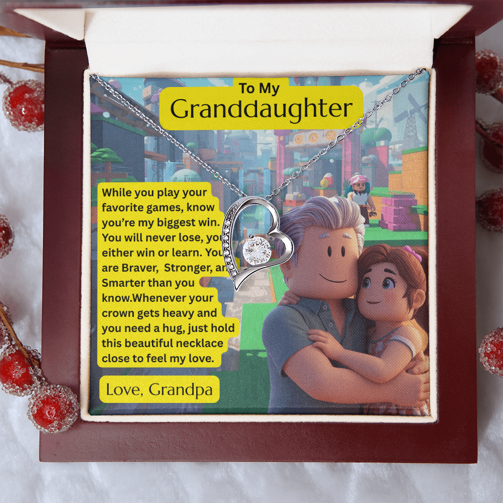 TO MY GRANDDAUGHTER GAMER - FOREVER LOVE GIFT SET - FG00076
