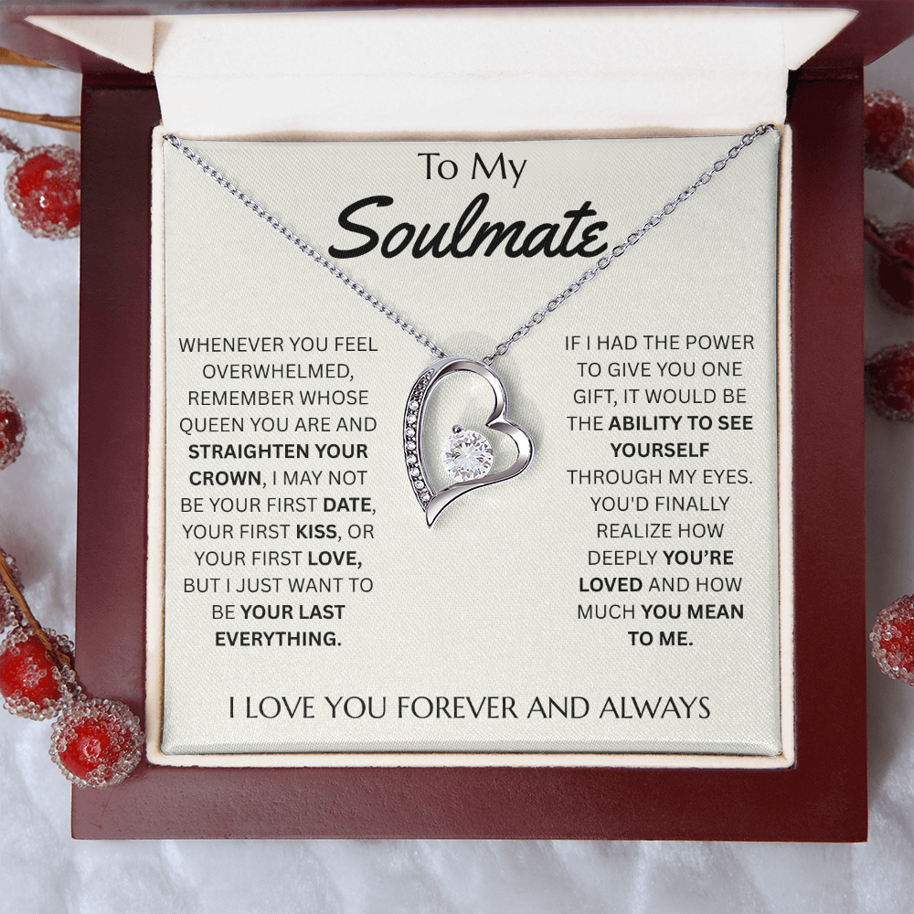 To My Soulmate - Forever Love Necklace - FG0024