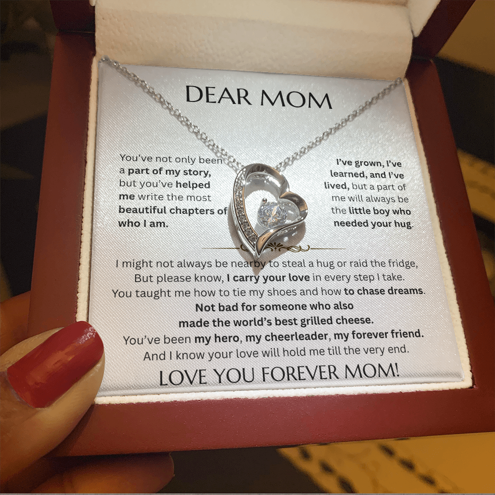 Dear Mom -From Son - Forever Love Necklace - FG0048