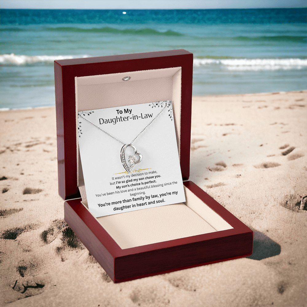 To My Daughter -in-Law - Forever Love Necklace - FG0017