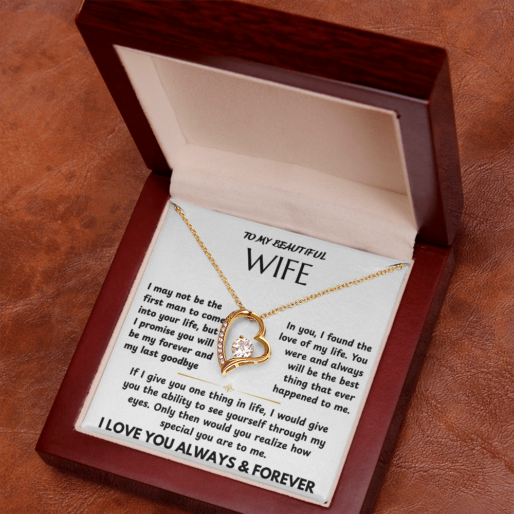 To My Beautiful Wife - Forever Love Personalized Gift Set - FG00069