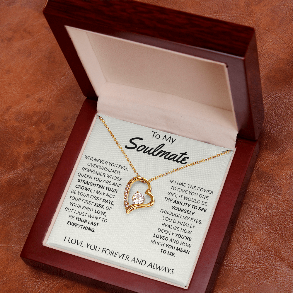 To My Soulmate - Forever Love Necklace - FG0024