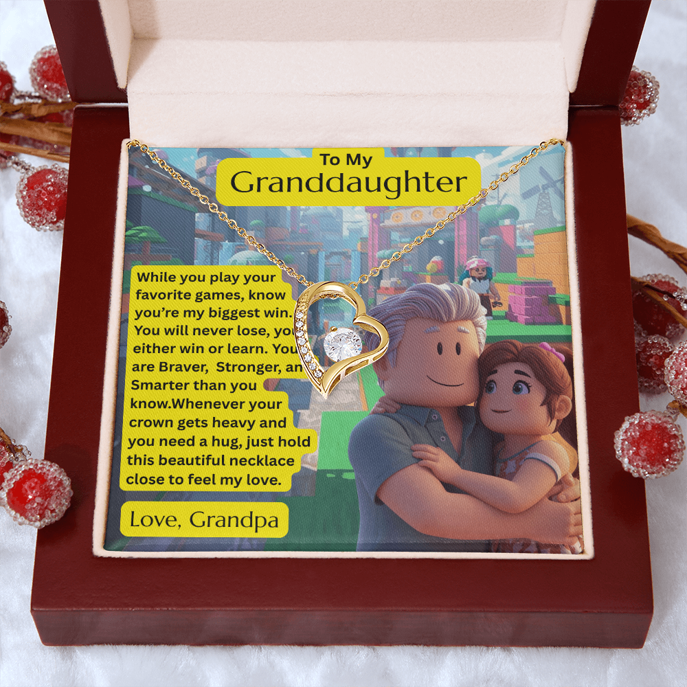 TO MY GRANDDAUGHTER GAMER - FOREVER LOVE GIFT SET - FG00076