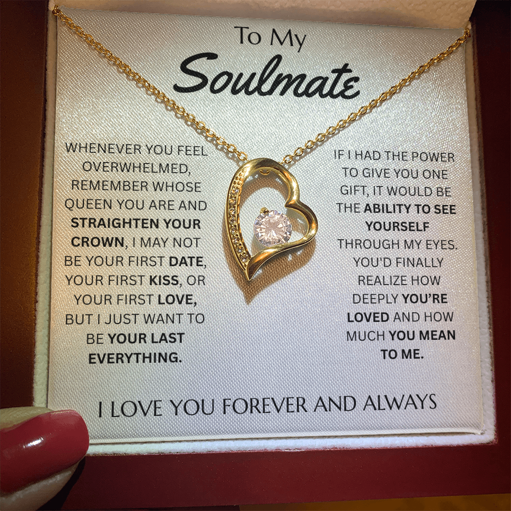 To My Soulmate - Forever Love Necklace - FG0024