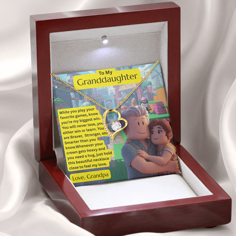 TO MY GRANDDAUGHTER GAMER - FOREVER LOVE GIFT SET - FG00076