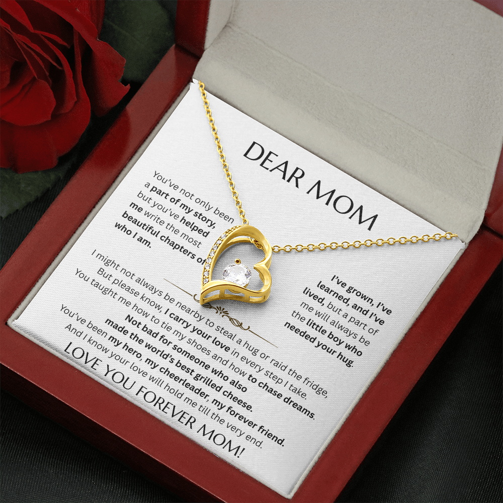 Dear Mom -From Son - Forever Love Necklace - FG0048