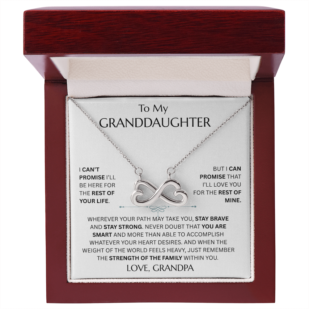 To My Granddaughter - Endless Love Necklace - FG0026