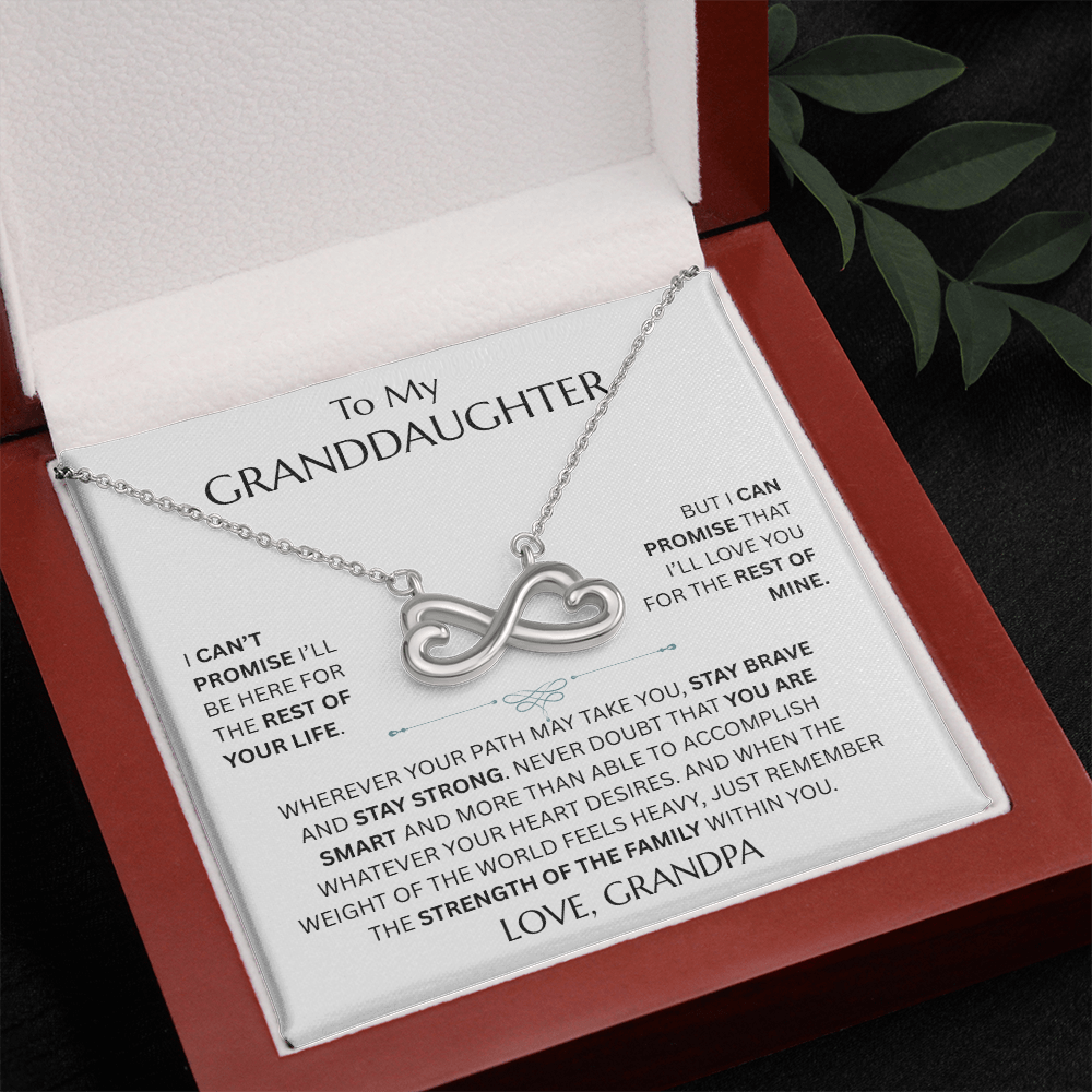 To My Granddaughter - Endless Love Necklace - FG0026