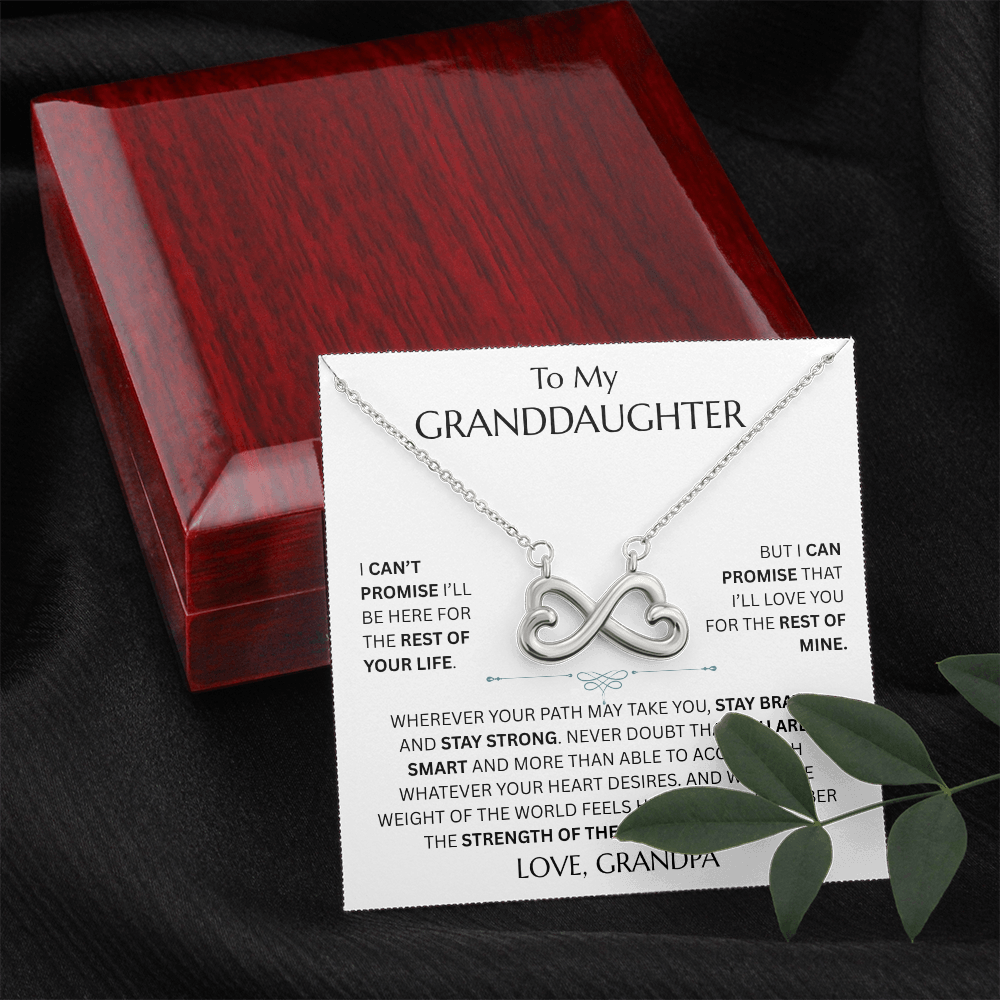 To My Granddaughter - Endless Love Necklace - FG0026