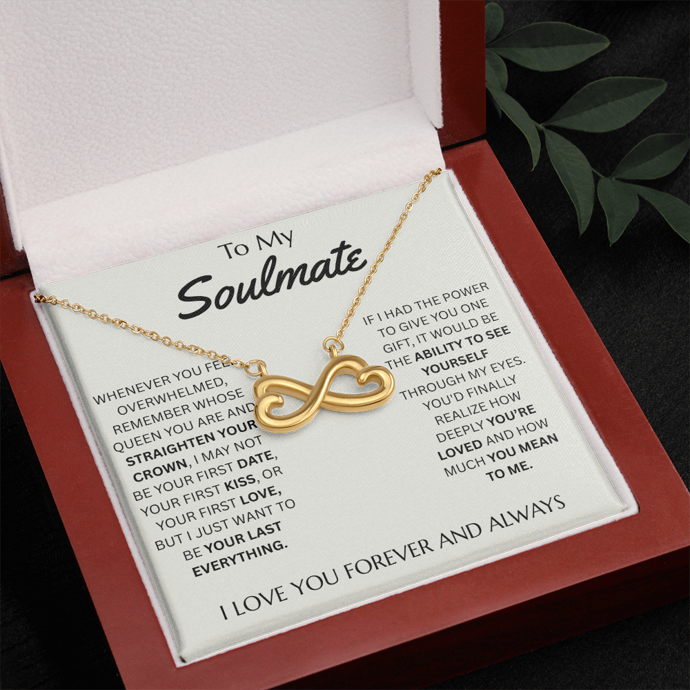 To My Soulmate - Endless Love Necklace- FG0024