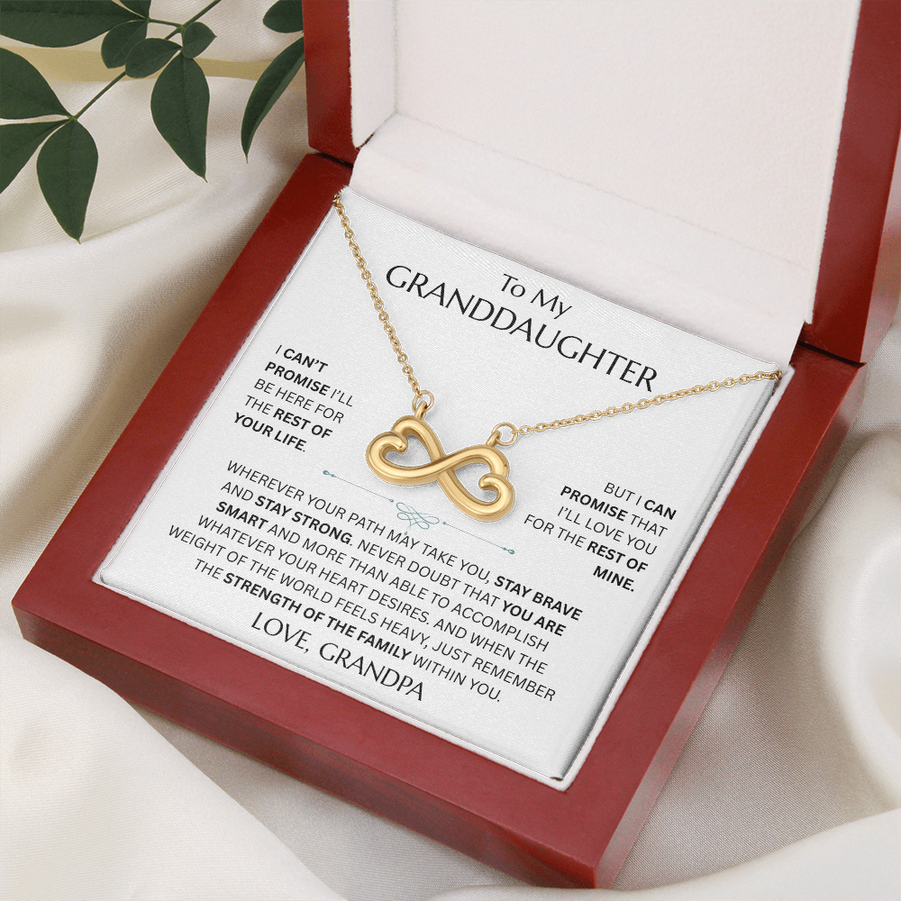 To My Granddaughter - Endless Love Necklace - FG0026