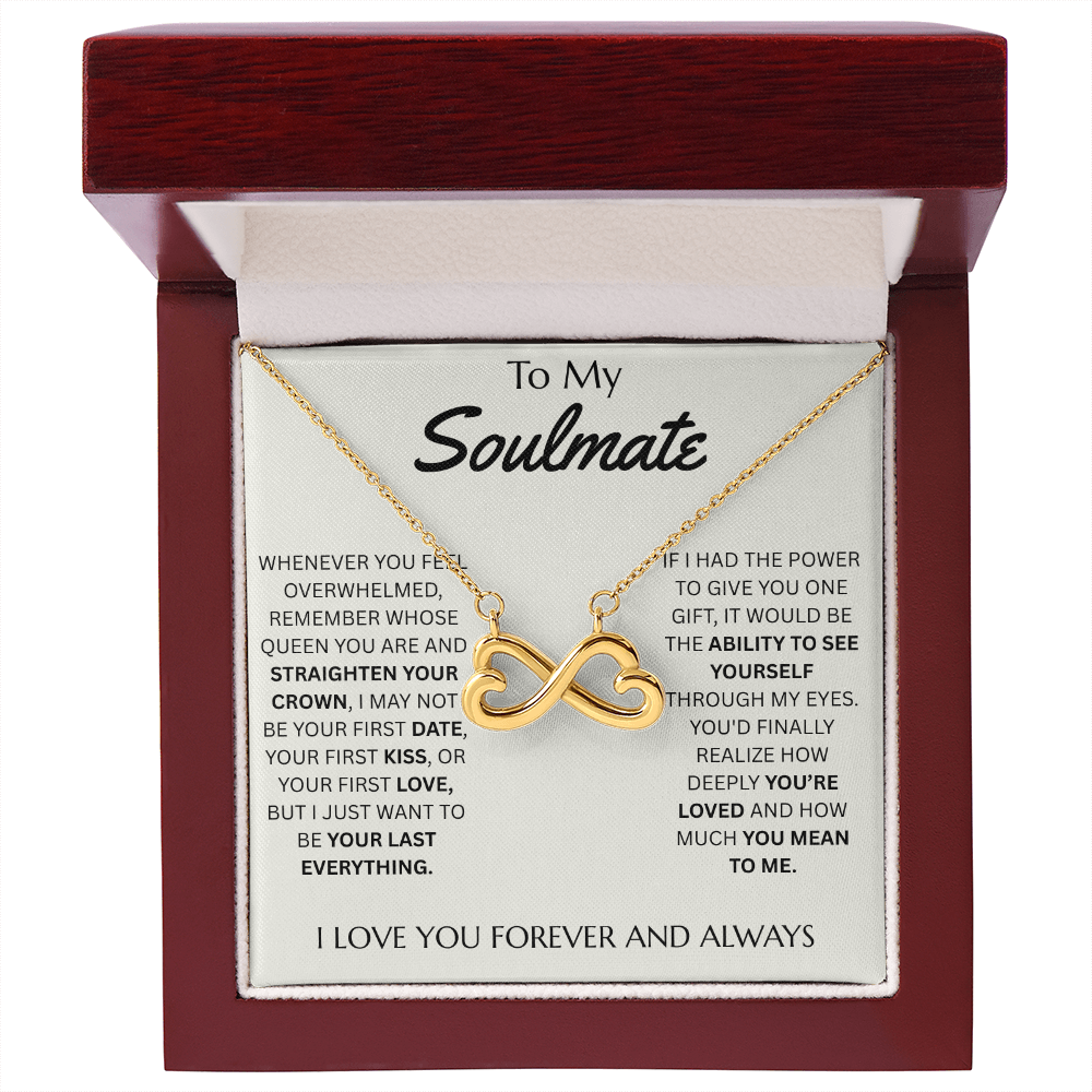 To My Soulmate - Endless Love Necklace- FG0024