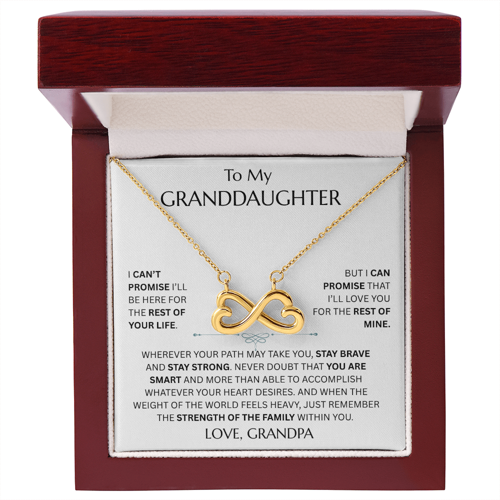 To My Granddaughter - Endless Love Necklace - FG0026