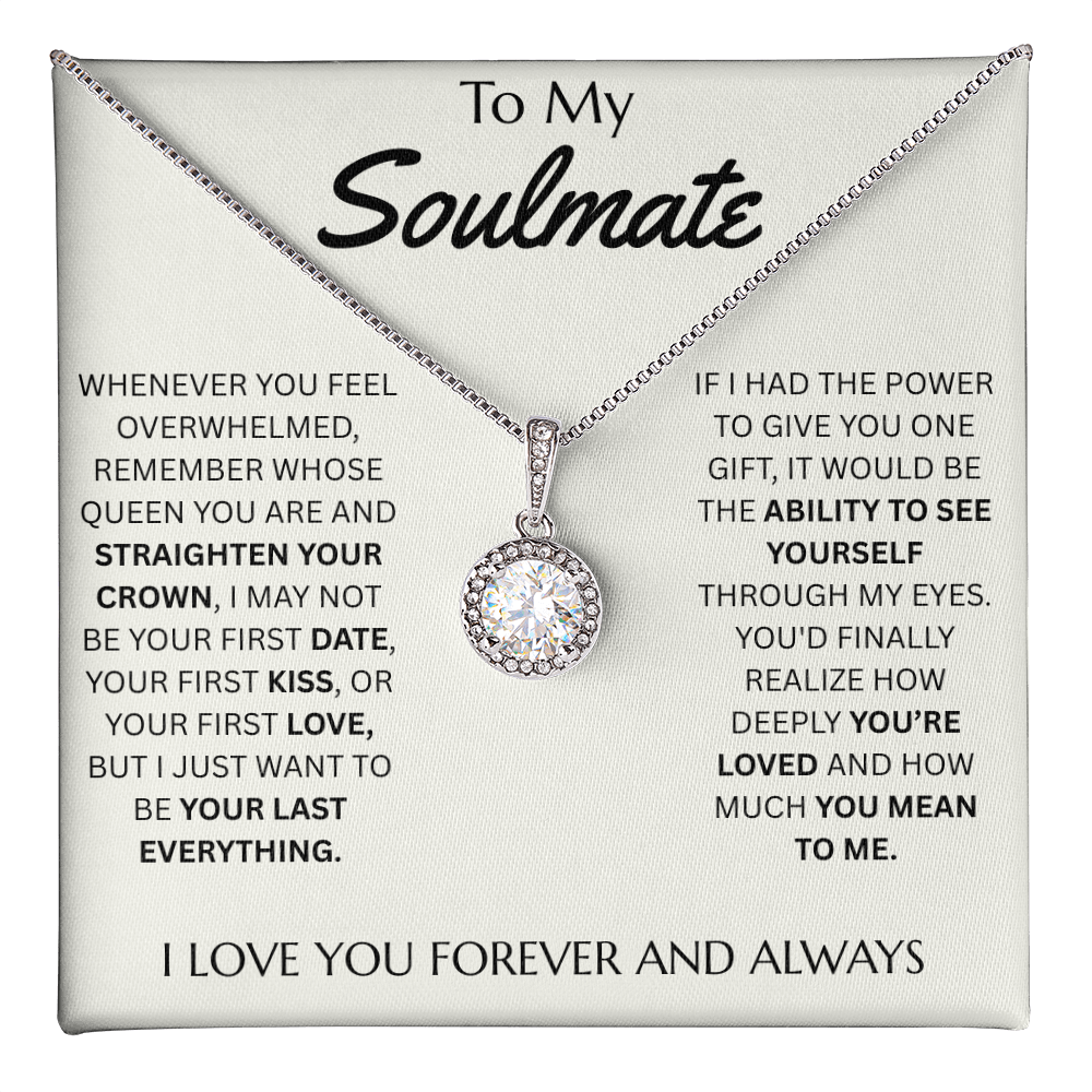 To My Soulmate - Eternal Hope Necklace - FG0023