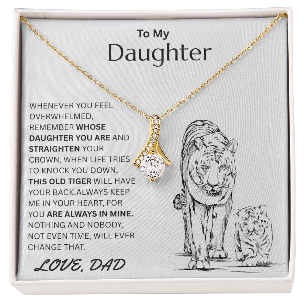 To My Daughter - Alluring Beauty Necklace - FG0030
