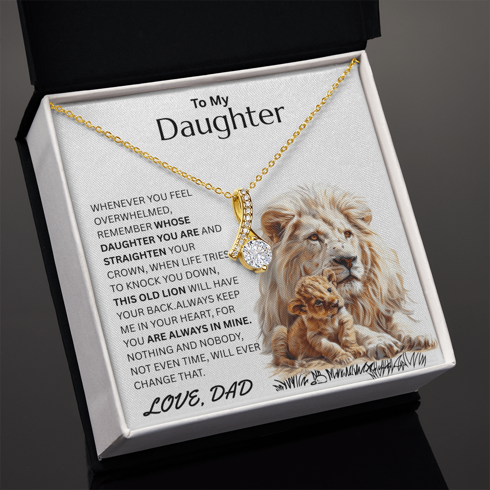 To My Daughter - Alluring Beauty Necklace - FG0047