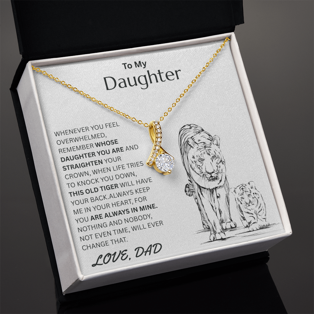 To My Daughter - Alluring Beauty Necklace - FG0030