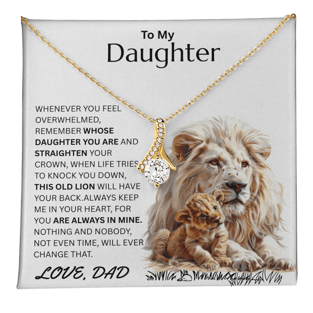 To My Daughter - Alluring Beauty Necklace - FG0047