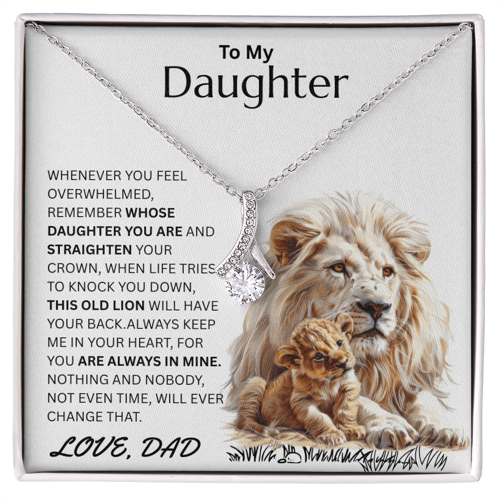 To My Daughter - Alluring Beauty Necklace - FG0047