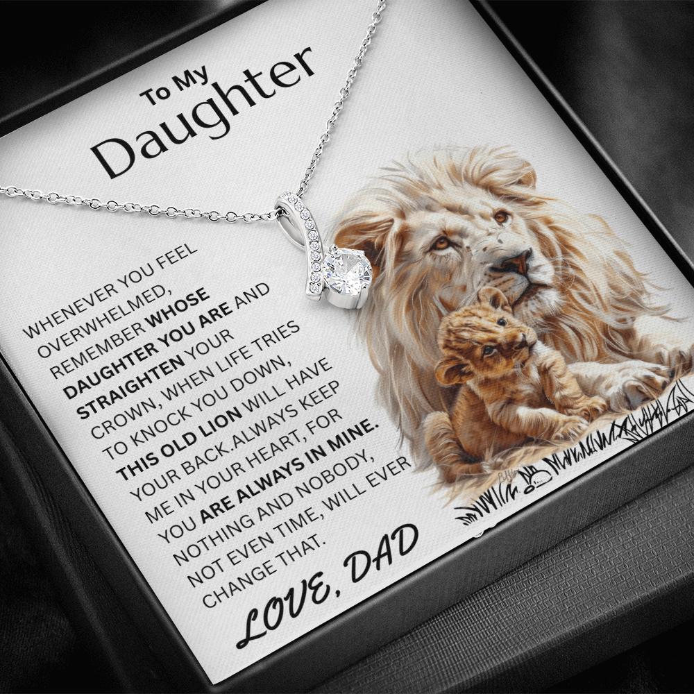 To My Daughter - Alluring Beauty Necklace - FG0047