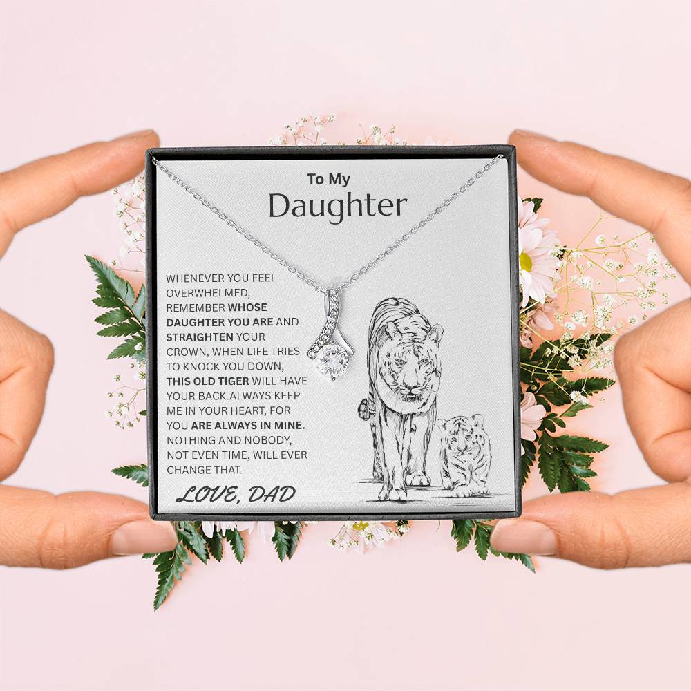 To My Daughter - Alluring Beauty Necklace - FG0030