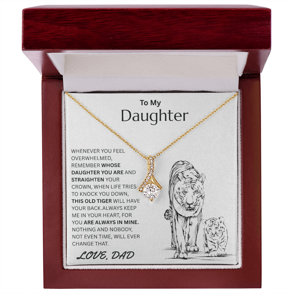 To My Daughter - Alluring Beauty Necklace - FG0030