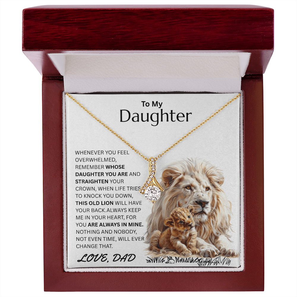 To My Daughter - Alluring Beauty Necklace - FG0047