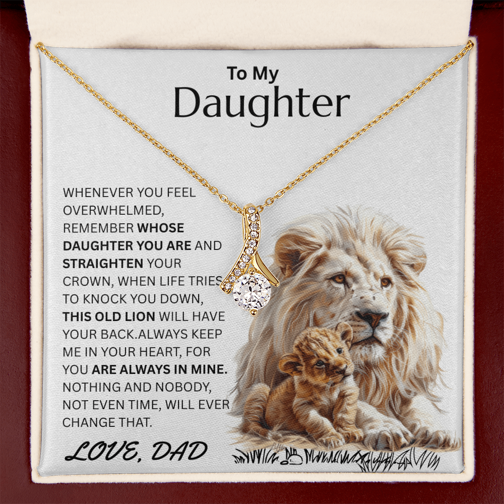 To My Daughter - Alluring Beauty Necklace - FG0047
