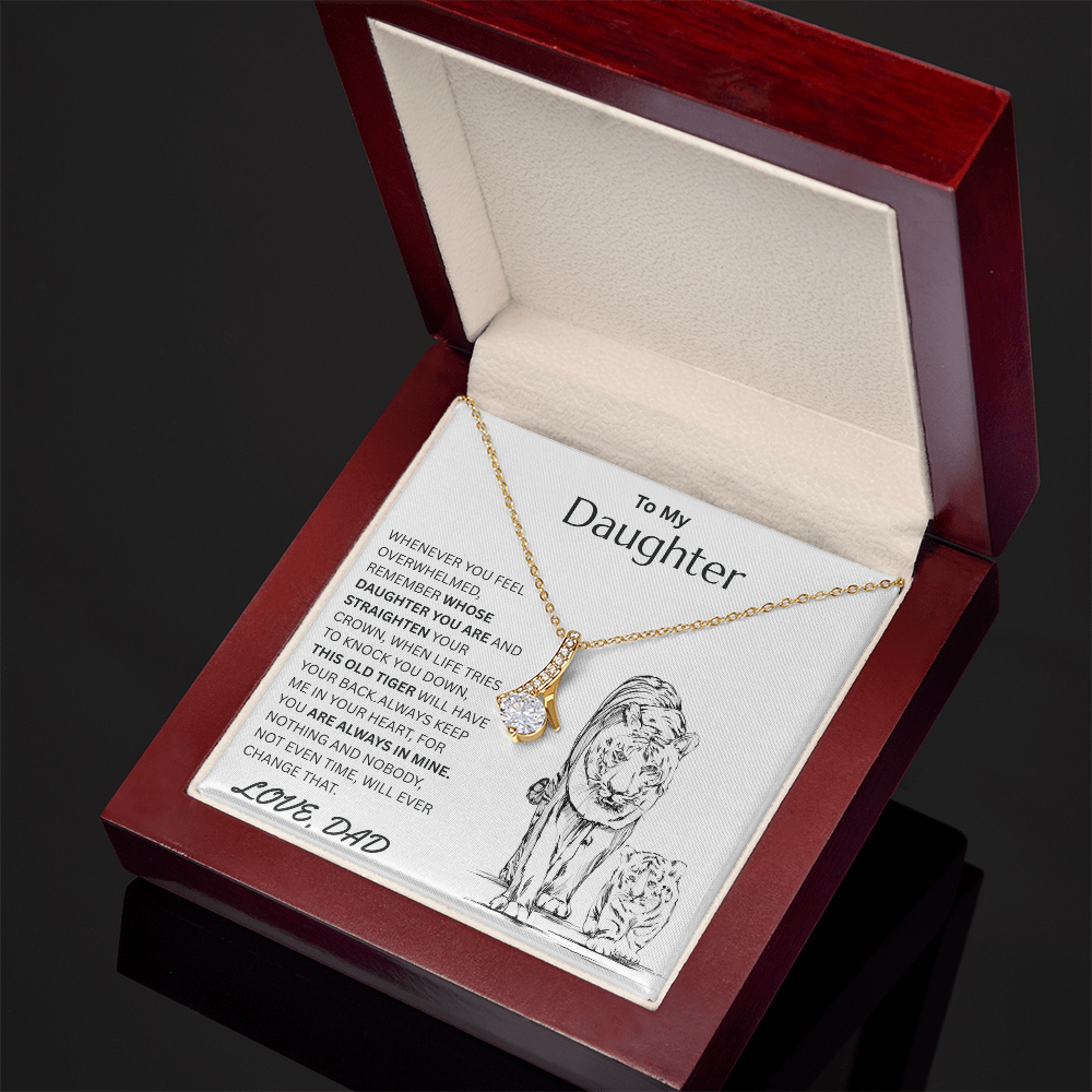 To My Daughter - Alluring Beauty Necklace - FG0030