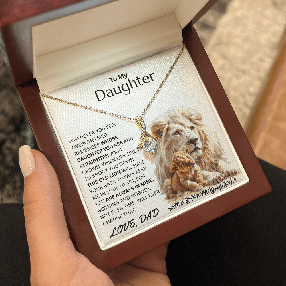To My Daughter - Alluring Beauty Necklace - FG0047