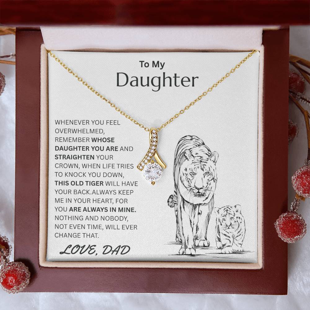 To My Daughter - Alluring Beauty Necklace - FG0030
