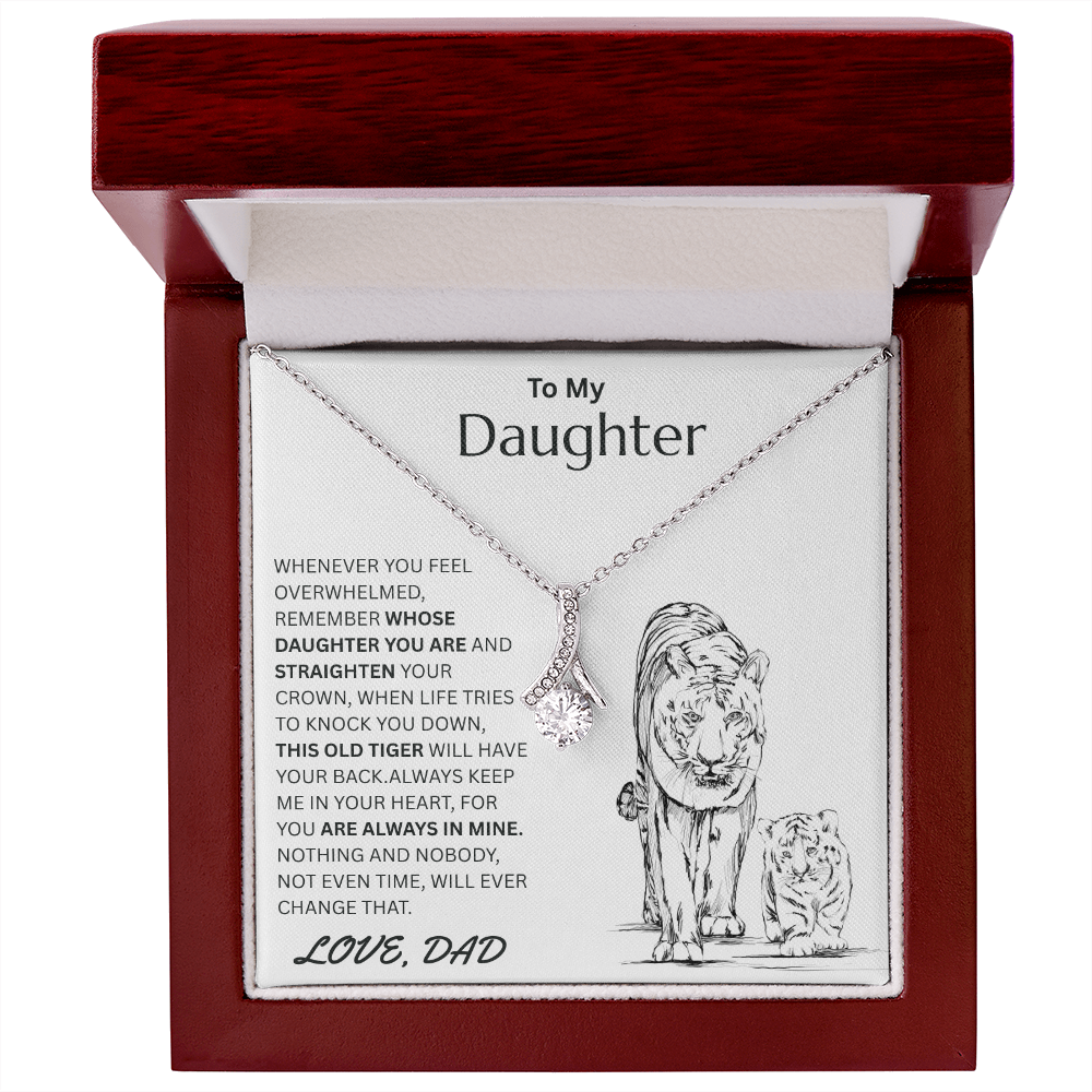 To My Daughter - Alluring Beauty Necklace - FG0030