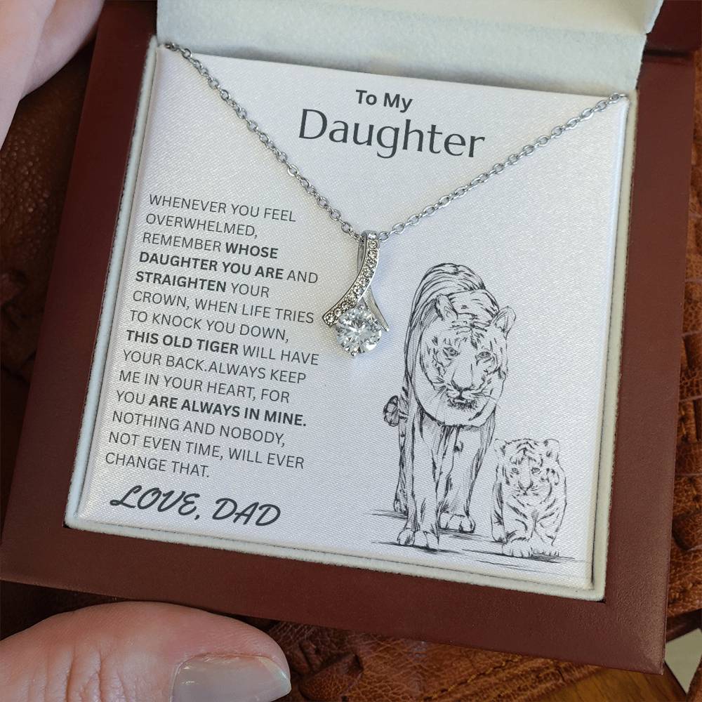 To My Daughter - Alluring Beauty Necklace - FG0030