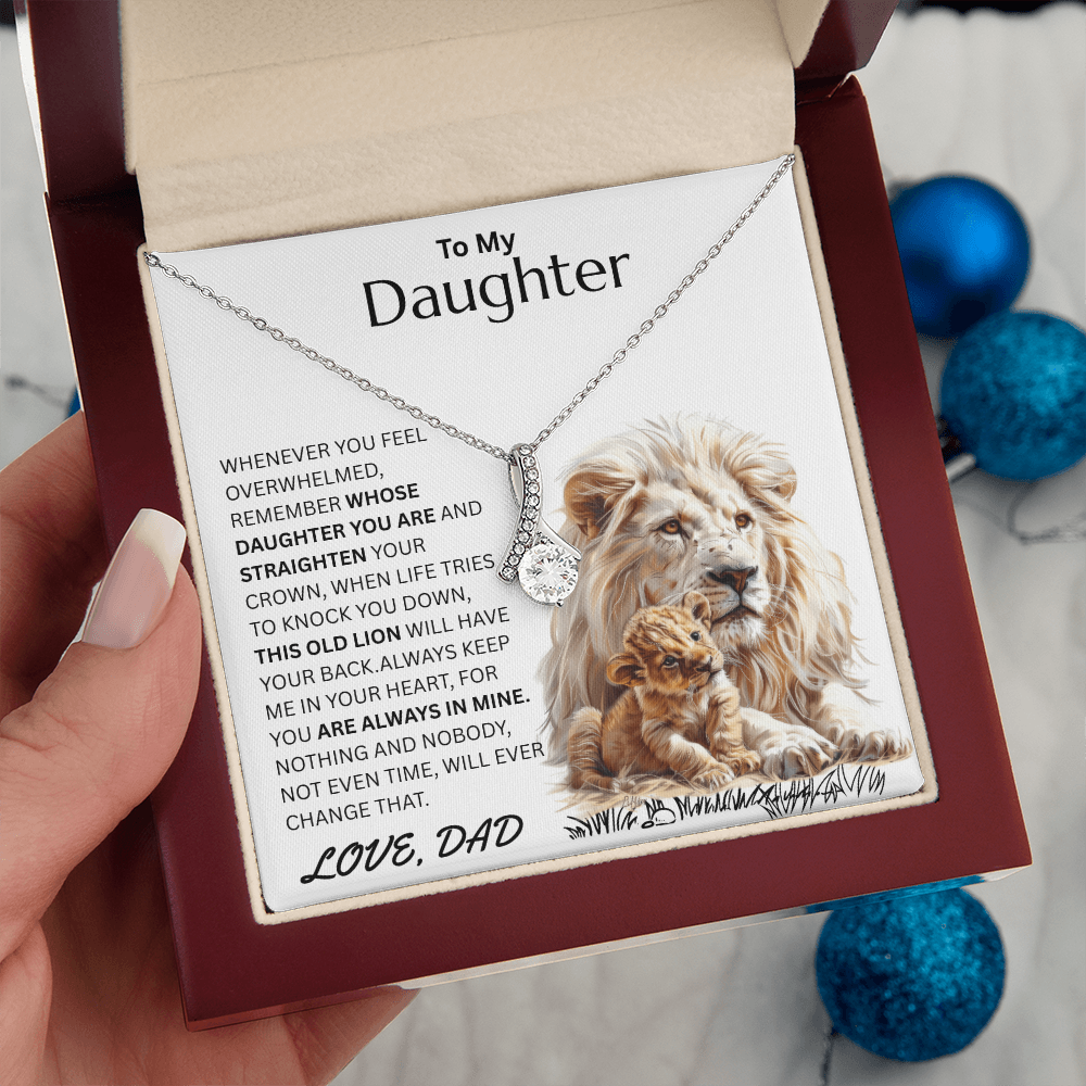 To My Daughter - Alluring Beauty Necklace - FG0047