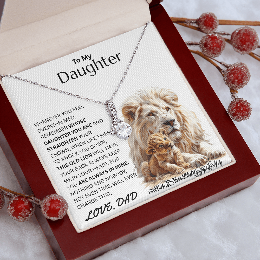 To My Daughter - Alluring Beauty Necklace - FG0047