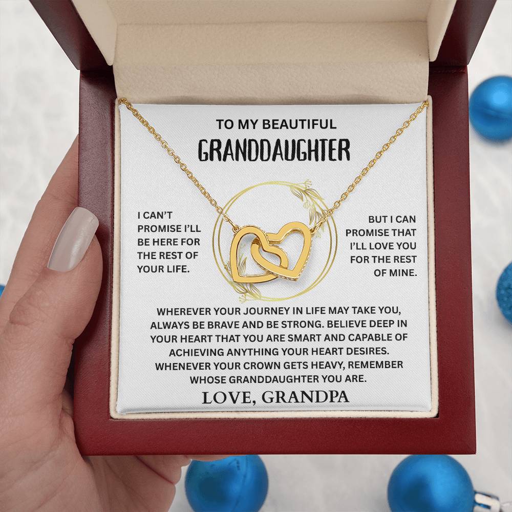 To My Beautiful Granddaughter - Personalized Gift Set - FG00067