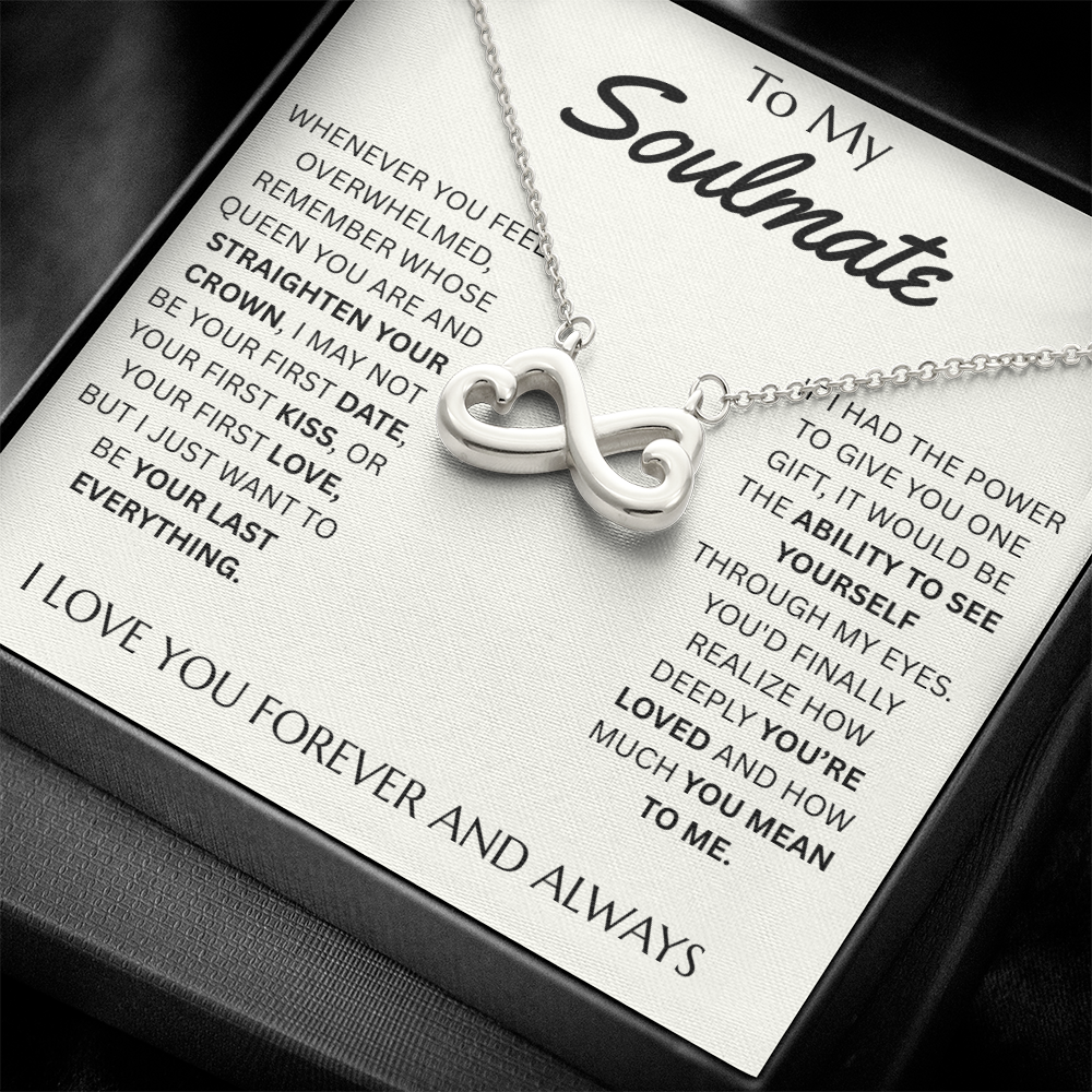 To My Soulmate - Endless Love Necklace- FG0024