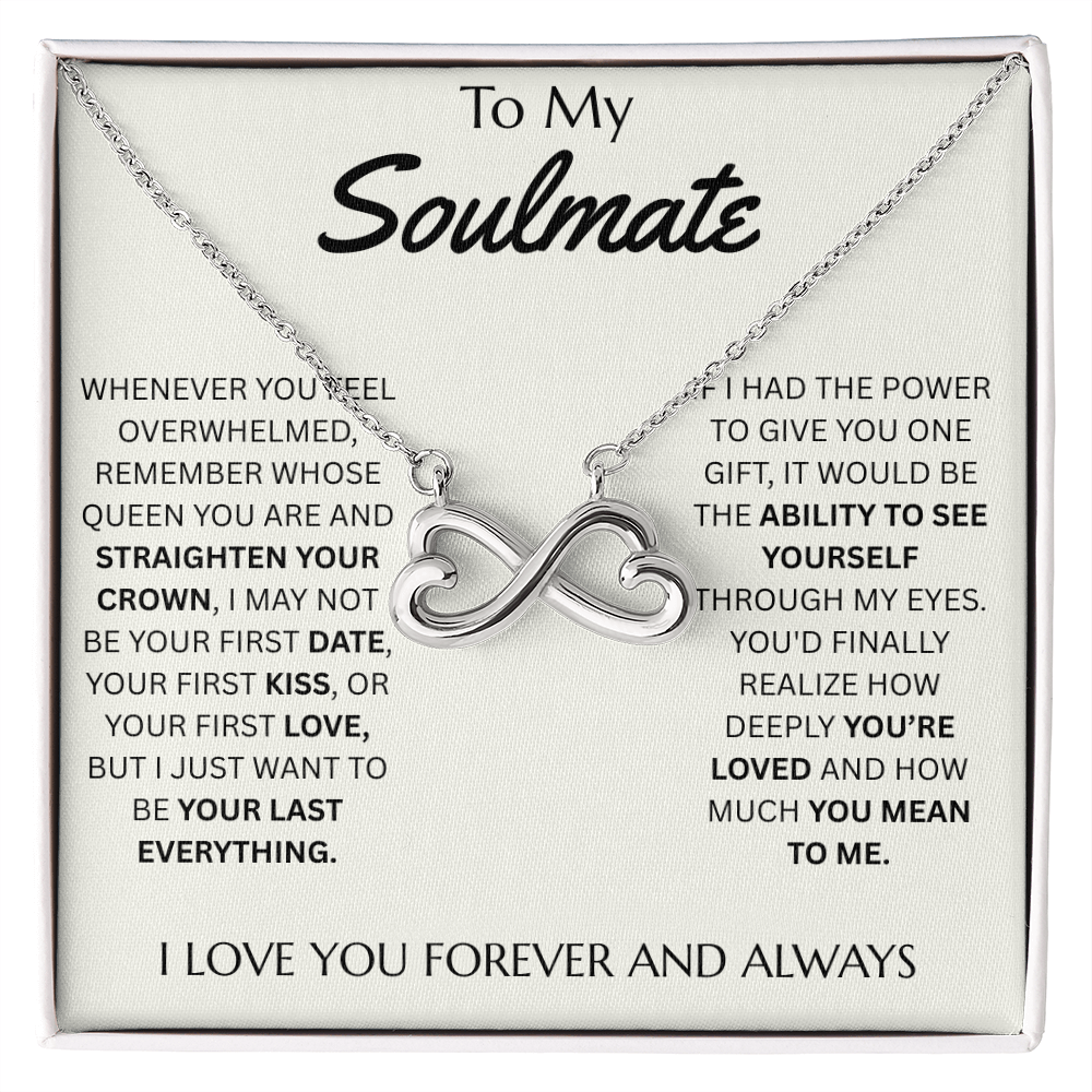 To My Soulmate - Endless Love Necklace- FG0024