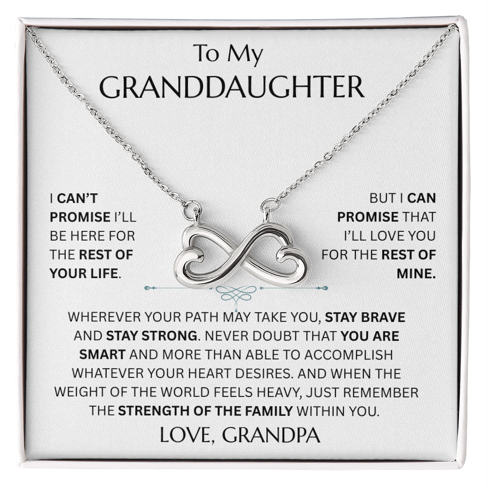 To My Granddaughter - Endless Love Necklace - FG0026
