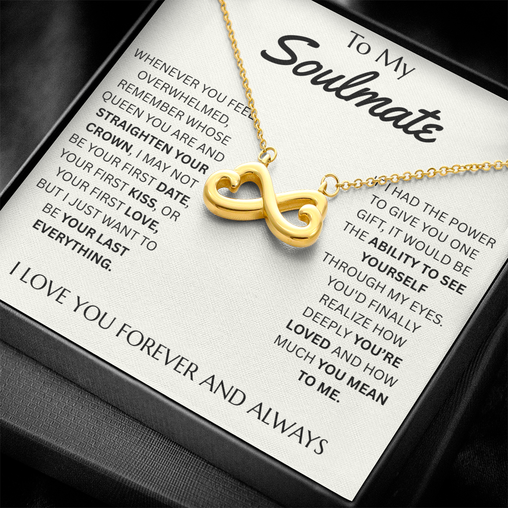 To My Soulmate - Endless Love Necklace- FG0024