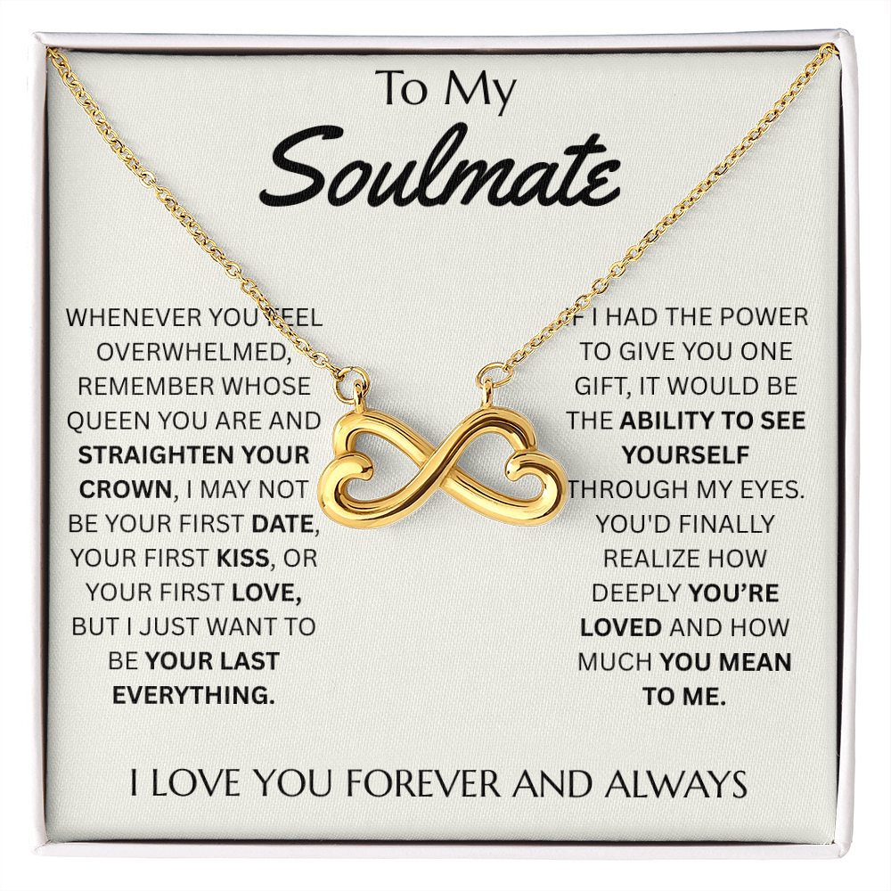 To My Soulmate - Endless Love Necklace- FG0024