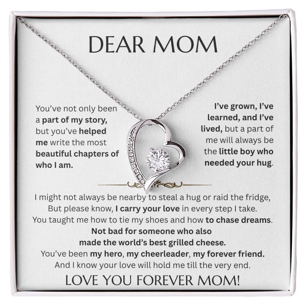 Dear Mom -From Son - Forever Love Necklace - FG0048