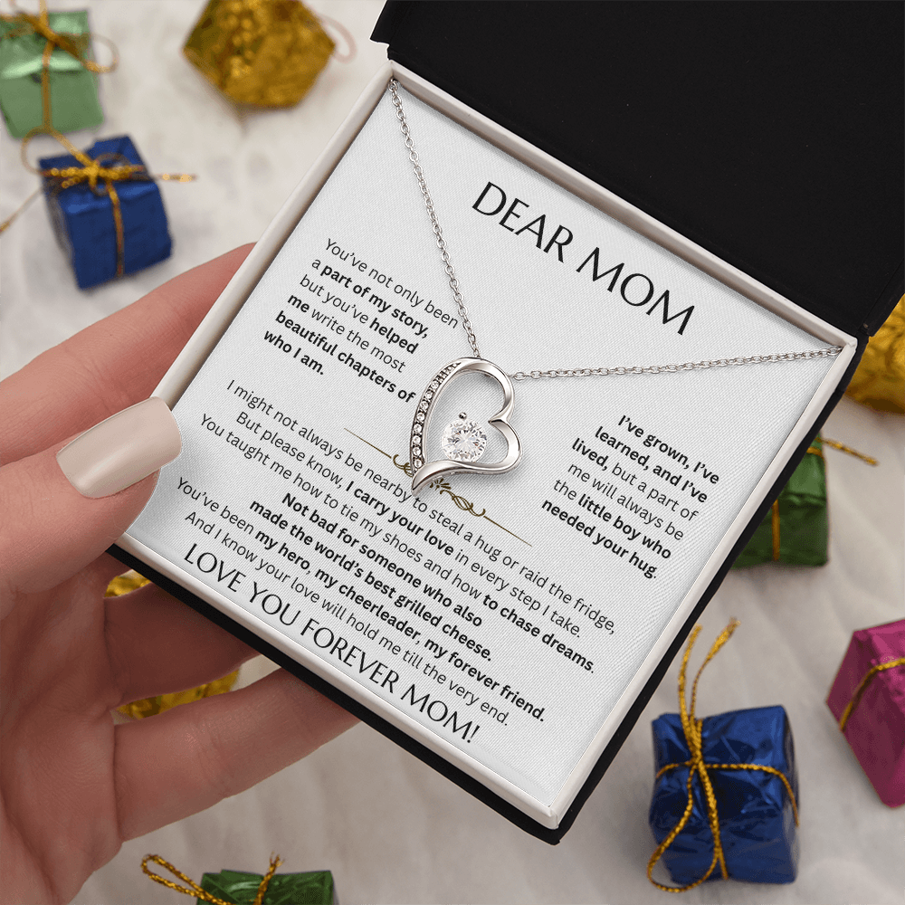 Dear Mom -From Son - Forever Love Necklace - FG0048