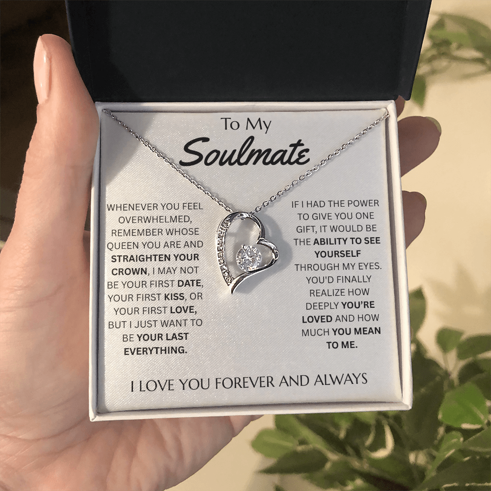 To My Soulmate - Forever Love Necklace - FG0024