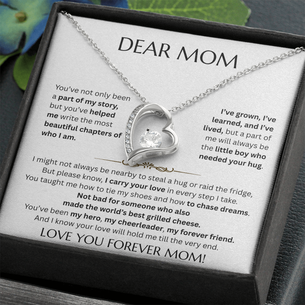 Dear Mom -From Son - Forever Love Necklace - FG0048