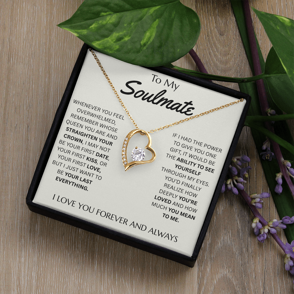 To My Soulmate - Forever Love Necklace - FG0024
