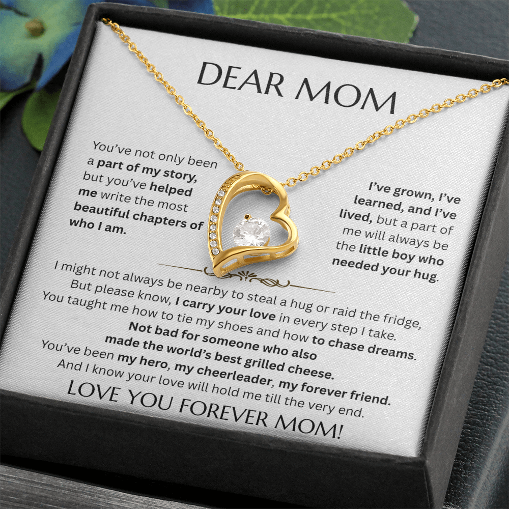 Dear Mom -From Son - Forever Love Necklace - FG0048